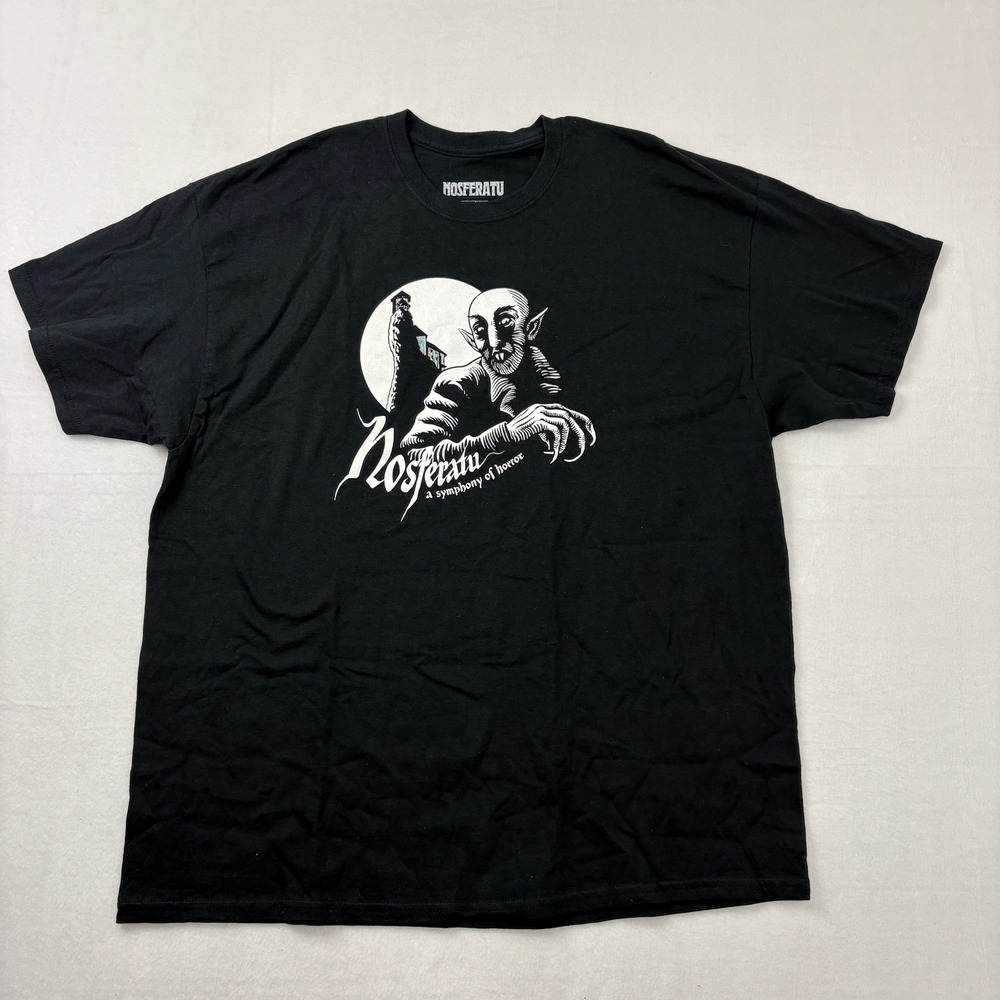 Nosferatu A Symphony of Horror T-Shirt Mens 2XL Black LootWear Exclusive Cotton